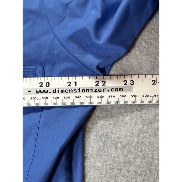 Guayaberas Abdala Dress Shirt Mens 38 (Large) Blue Short Sleeve Embroidered - Picture 3 of 9